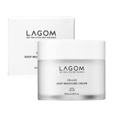 LAGOM Cellus Deep Moisture Cream bottle demonstrates long-lasting hydration