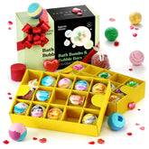 Lagunamoon bath bombs 25-piece box delivering a luxurious, relaxing soak.