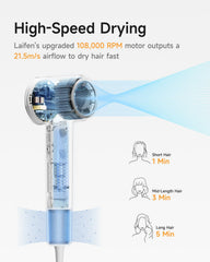 Laifen Hair Dryer SE 2 brushless motor detail for fast drying