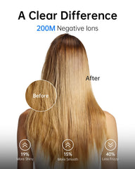 Laifen Swift negative-ions-200m highlights frizz control and shine potential.