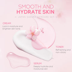 LAIKOU Sakura serum dropper bottle for daily moisture.