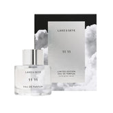 Lake & Skye 11 11 bottle pour boosts mood for daily fragrance ritual.