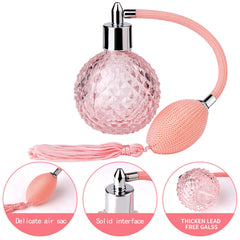 Lamoutor refillable perfume bottle cap with easy top-up