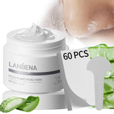 LANBENA nose strip pack 60pcs for deep cleansing and oil control.