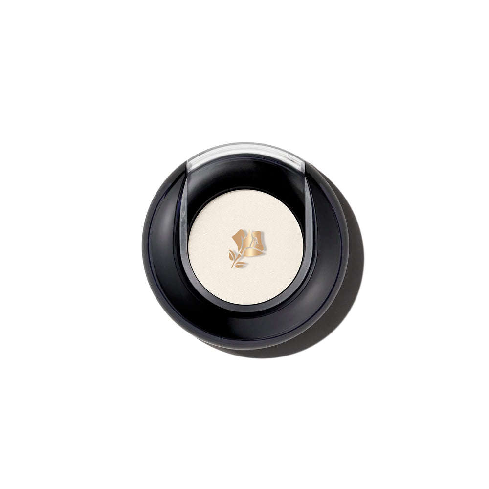 Lancôme Color Design single eyeshadow Drape Sheen, open compact showing rich pigment for crease-resistant color.