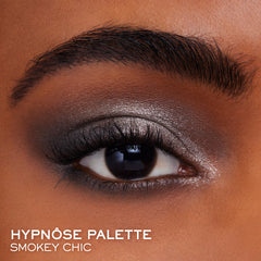 Lancôme Hypnôse palette close-up swatches a smooth matte shade for easy application.
