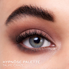 Lancôme Hypnôse Taupe Craze compact closeup highlights smooth texture and easy blending