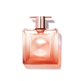Lancôme Idôle Now bottle with sunrise glow suggests a long-lasting day fragrance.