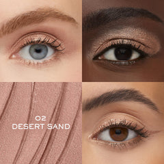 Lancôme Idôle Tint Desert Sand precision eyeliner tip for sharp lines.