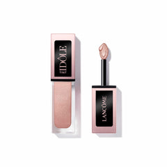 Lancôme Idôle Tint Desert Sand swatches reveal crease-resistant matte and shimmering color options.