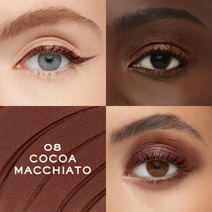 Lancôme Idôle Tint thin-side applicator delivers precise eyeliner for defined looks.