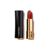 Lancôme LAbsolu Rouge Drama Matte lipstick bullet delivers precise, bold color for confident lip definition.
