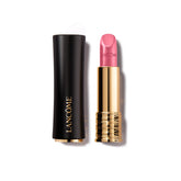 Lancôme L'Absolu Rouge lipstick tube closeup highlighting creamy texture for daily wear.