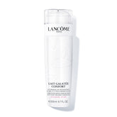 Lancôme Lait Galatée Confort makeup remover bottle with milky texture offering gentle cleansing and hydration.