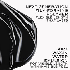 Lancôme Lash Idôle mascara tube opening highlights sleek packaging.