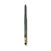 Lancôme Le Stylo Waterproof Eyeliner Ivy swatch shows rich pigment for precise lash-line definition.
