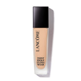 Lancôme Teint Idole Ultra Wear bottle closeup highlighting long-wear matte finish.