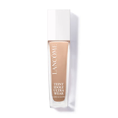 Lancôme Teint Idole Ultra Wear bottle with pump offers hydration and long wear.