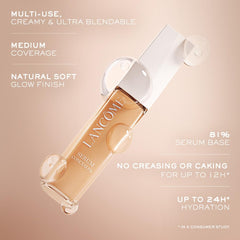 Lancôme Teint Idole under-eye brightening application close-up