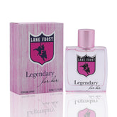 Lane Frost Legendary For Her bottle closeup for everyday confidence and refined style.