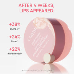 LANEIGE ingredients graphic highlighting peony collagen complex and hyaluronic support