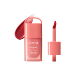 LANEIGE front packaging showing Disco Coral shade and portable design benefit