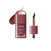 LANEIGE front packaging of JuicePop Box showing shade and glossy finish benefit
