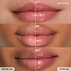 LANEIGE open tube top view revealing rounded balm tip for easy glide