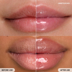 LANEIGE close-up of balm texture highlighting creamy shea and murumuru richness for smooth lips