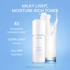 LANEIGE mini refillable cap detail highlighting reusable design and reduced waste benefit