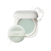 LANEIGE compact front view showing sleek travel-ready design and secure closure