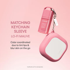 LANEIGE powder texture close‑up; ultra‑fine particles blur pores