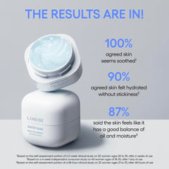 LANEIGE texture close-up with melting cream beads for instant hydration