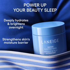 LANEIGE gel texture close-up showing cooling, lightweight hydration