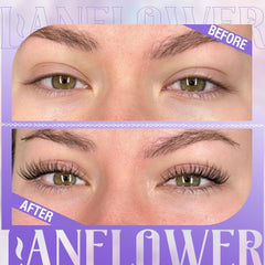 Lanflower lash remover for clean removal after wear