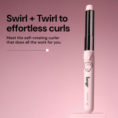 L'ANGE HAIR Le Pirouette heat settings enable precise styling for various hair types.