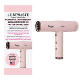 L'ANGE HAIR Le Styliste dryer front view showing powerful airflow for faster blowouts.