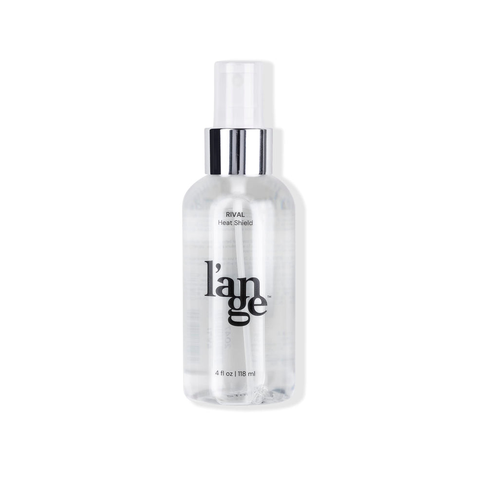 L'ANGE HAIR Rival Heat Shield bottle front showing lightweight heat protection and shine.