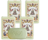 Lanman & Kemp Florida Water soap bar front label with classic fragrance-inspired design.