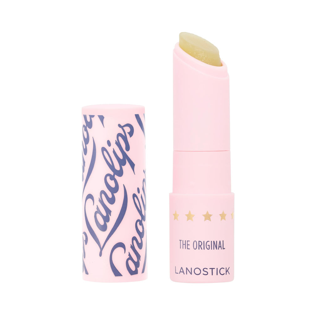 Lanolips Lanostick application glide delivers instant hydration for dry lips