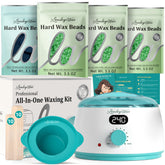 LANSLEYWAX digital waxing kit with LED display for precise home heat control