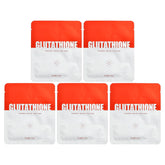 LAPCOS Glutathione Radiance Rescue Mask packaging highlights radiant tone and hydration.