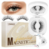 LASHVIEW magnetic-lashes natural-look on eyelid for everyday wear