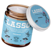 LASSO TALLOW face moisturizer bottle demonstrates unscented formula for sensitive skin care.