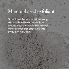 LATHER Foot Scrub targets cracked heels to smooth rough skin.