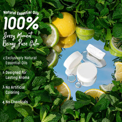 Lather Valley mind revive steamers with rosemary and mint for focus
