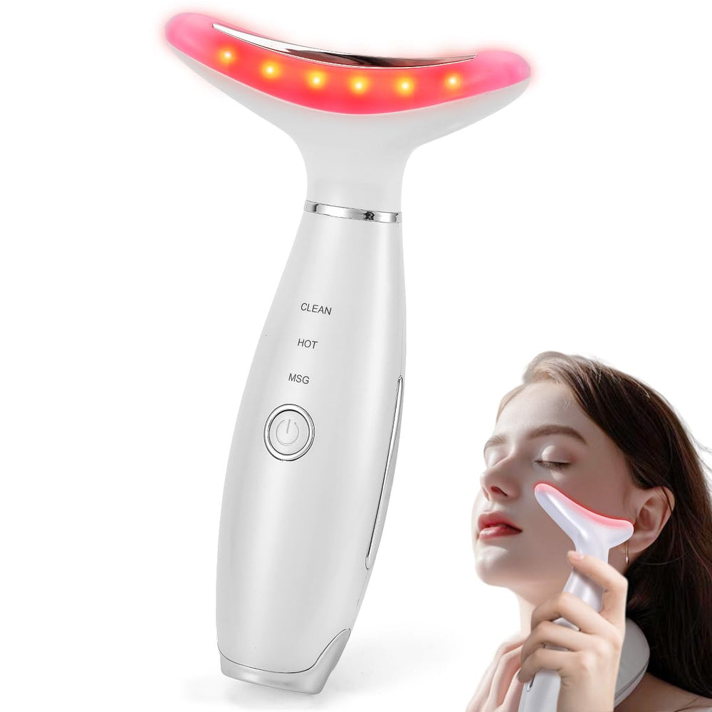 LATME facial massager handheld view highlighting portable, travel-friendly skincare.