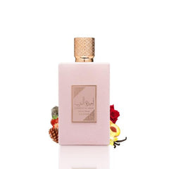 Lattafa Ameerat Al Arab Prive Rose mid-notes with roses and jasmine for feminine elegance