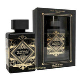 Lattafa Bade'e Al Oud Glory bottle-front for versatile daily wear.
