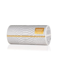 Lattafa Musamam White Intense top notes of bergamot and spices.